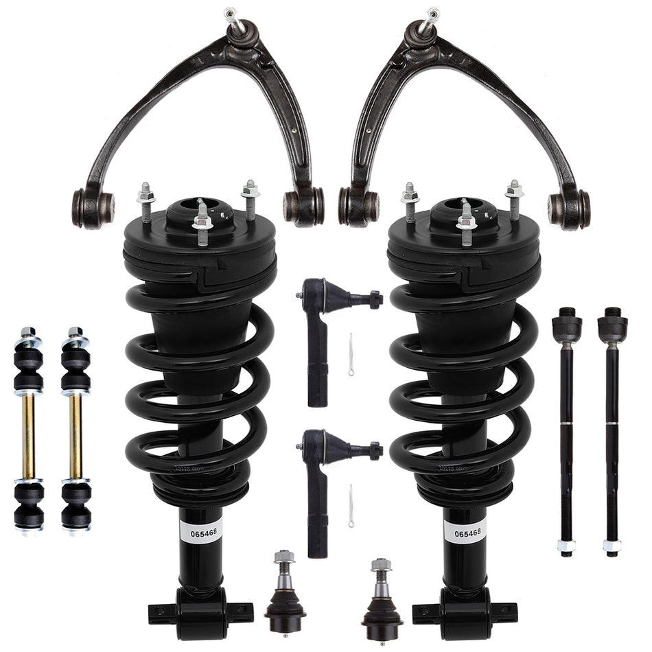 Front Struts Control Arms Ball Joint for Gmc Yukon Cadillac Escalade 2007-2014