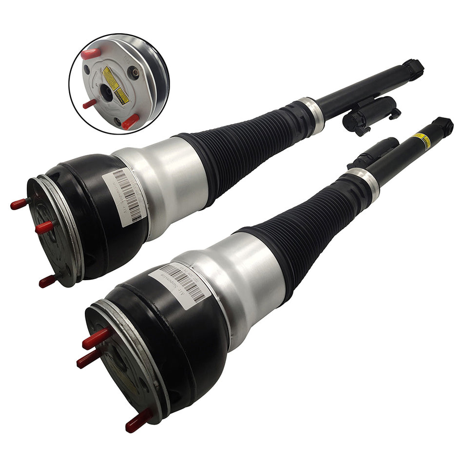 Rear Pair air suspension shock strut For Mercedes W222 S550 S400 S450 S500 S550E