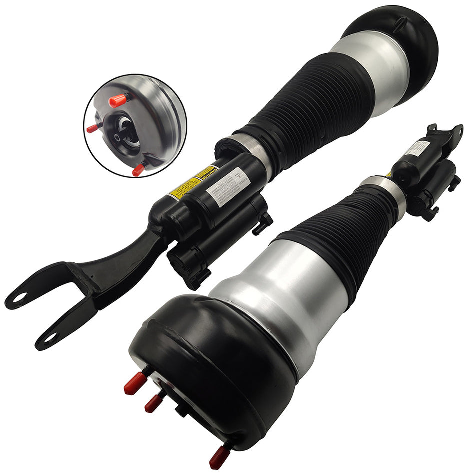 Front Pair air suspension shock strut For Mercedes W222 S550 S450 S500 S560 AWD