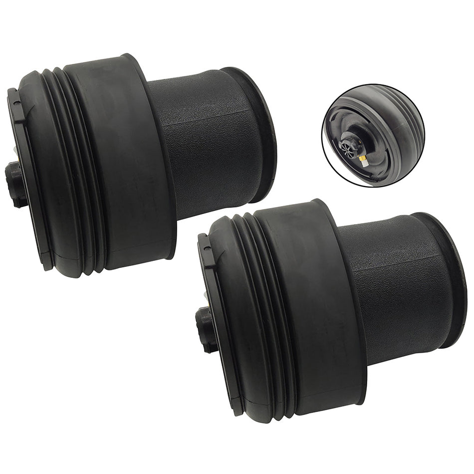 Pair Rear Air Suspension Spring Bags For BMW X5 F15 2014-2018 X6 F16 2015-2019
