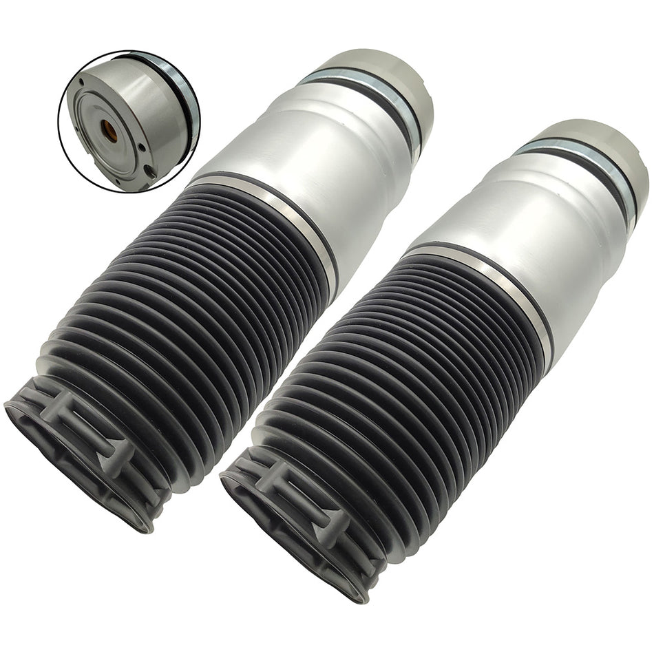 Rear Pair Air Suspension Spring Bags For Audi Q7 Porsche Cayenne Base Turbo S