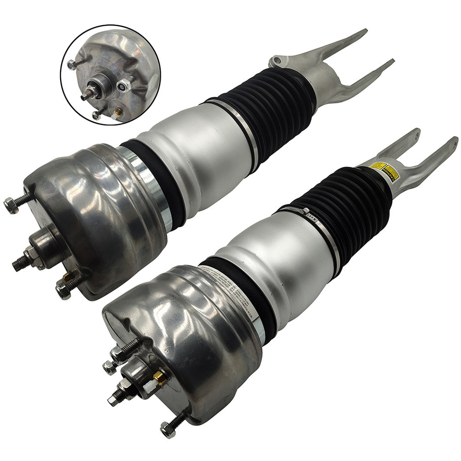 Front Pair air suspension shock struts For Porsche Panamera GTS Turbo Base 14-16