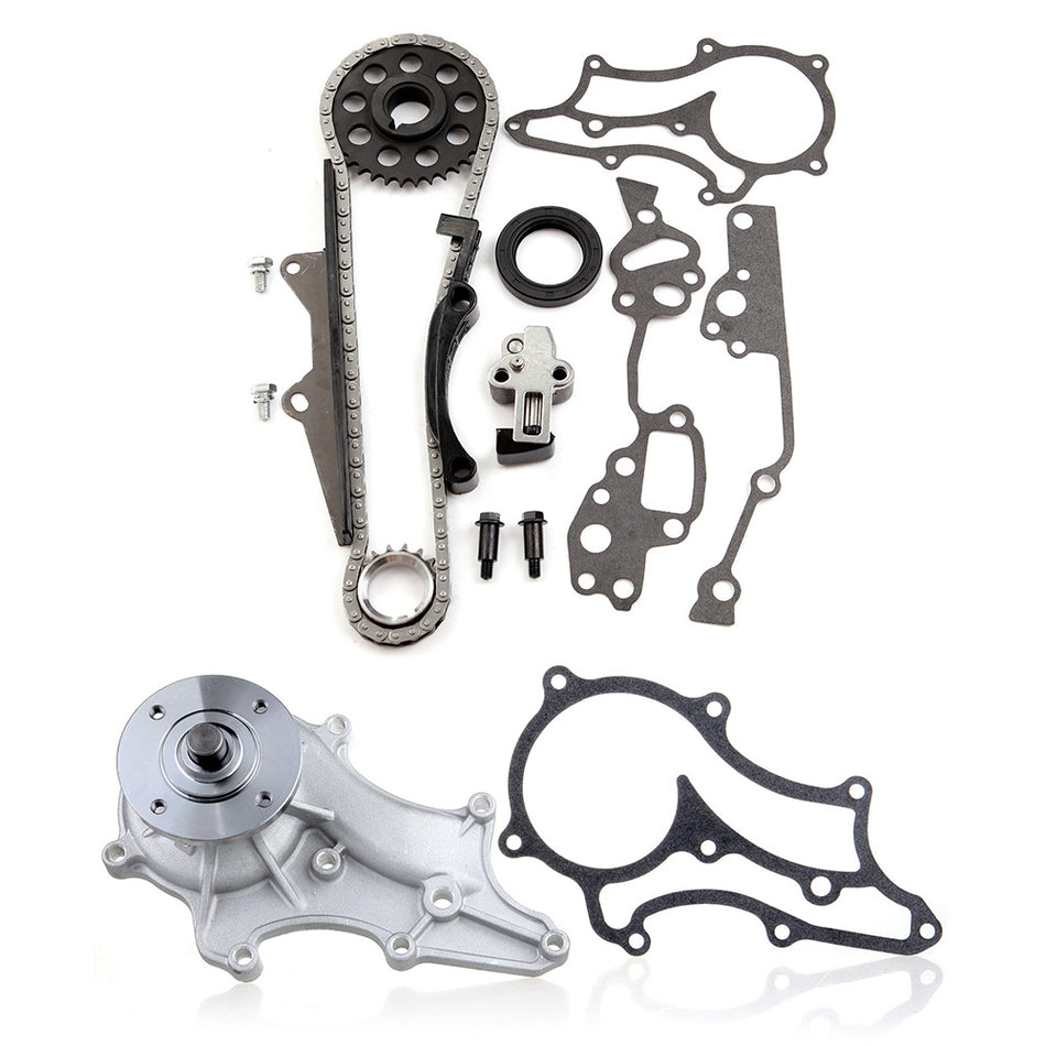 Timing Chain Kit Water Pump For 85-95 Toyota Pickup 22R 22RE 22REC 2.4L 839832