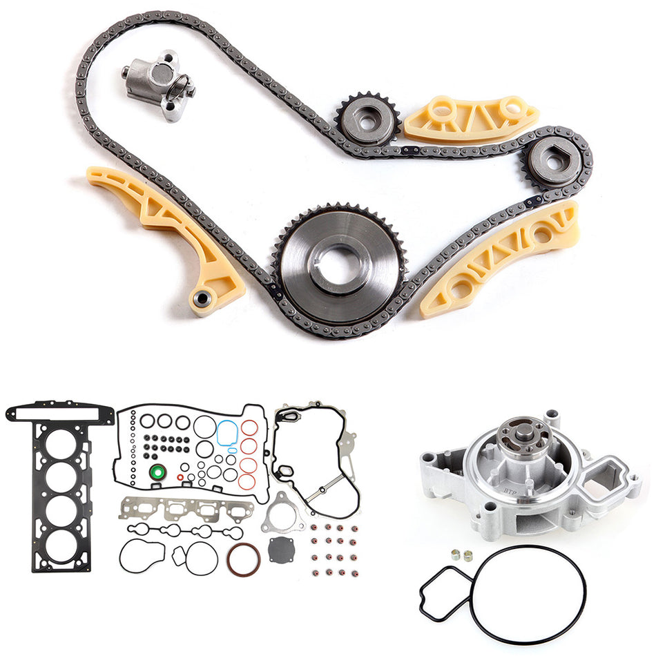 Full Gasket Set Timing Chain Kit Water Pump 07-08 For Chevrolet Cobalt 2.2L DOHC 839871