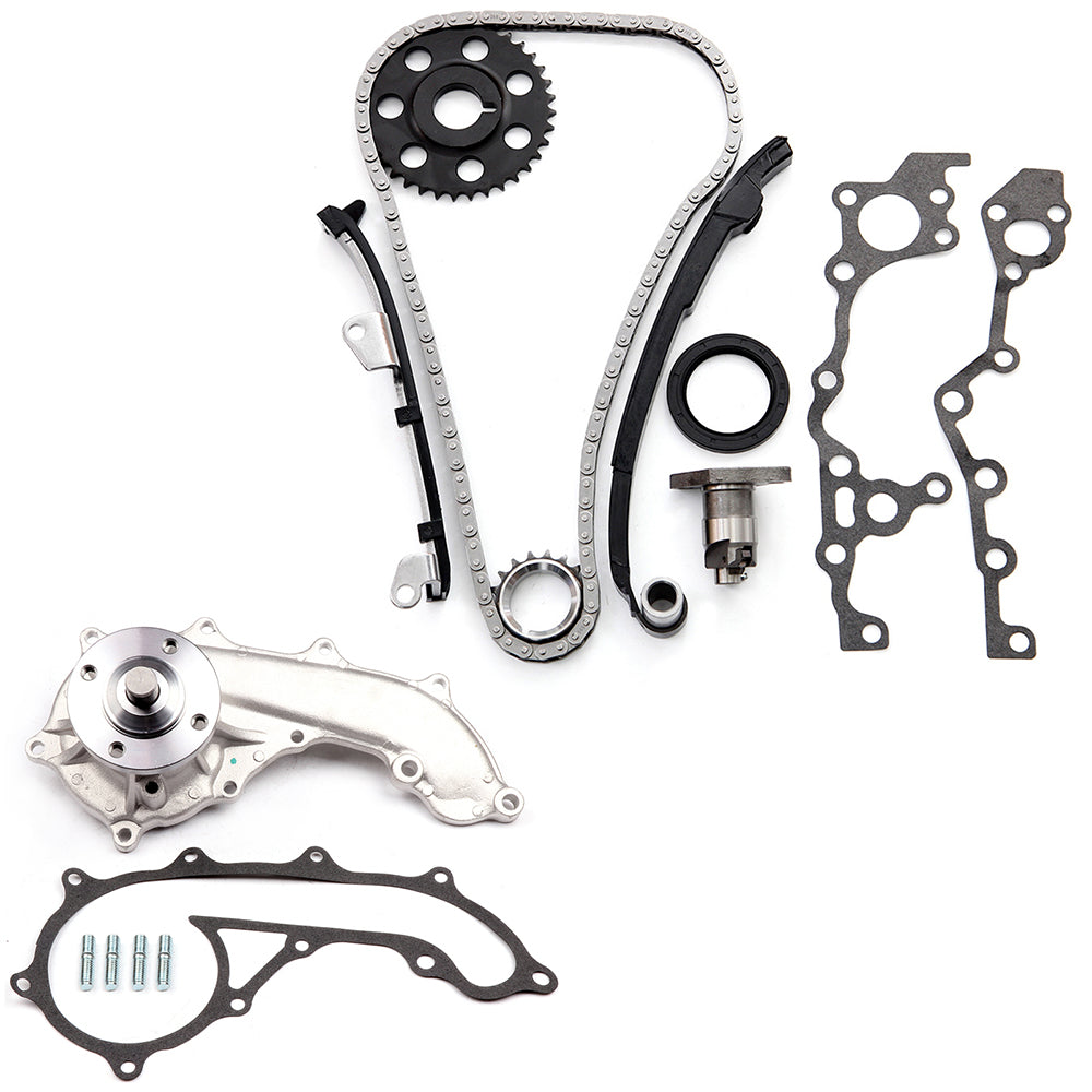 Timing Chain Kit Water Pump For 95-04 Toyota Tacoma 2.4L DOHC 2RZFE 839885 Only for Auto