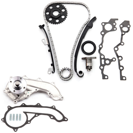 Timing Chain Kit Water Pump For 95-04 Toyota Tacoma 2.4L DOHC 2RZFE 839885 Only for Auto