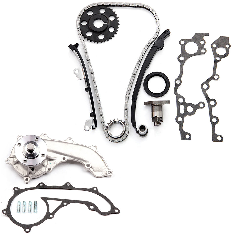 Timing Chain Kit Water Pump For 95-04 Toyota Tacoma 2.4L DOHC 2RZFE 839885 Only for Auto