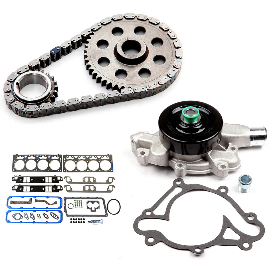 Head Gasket Set Timing Chain Kit Water Pump For 94-96 Dodge Ram 1500 2500 5.2L 839900