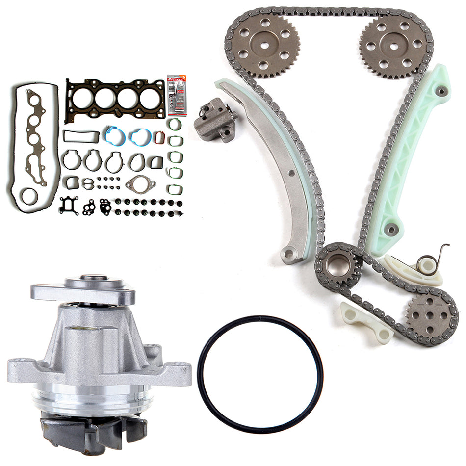 12-13 Ford Focus Mazda 3 2.0L Head Gasket Set Timing Chain Kit Water Pump 839915