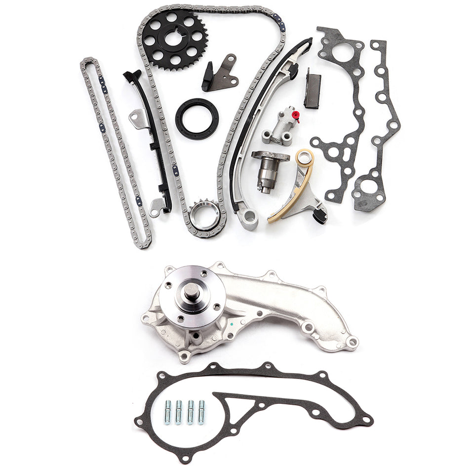 Timing Chain Kit Water Pump For 1995-2003 Toyota Tacoma DLX 2.7L 839922 Only for Auto