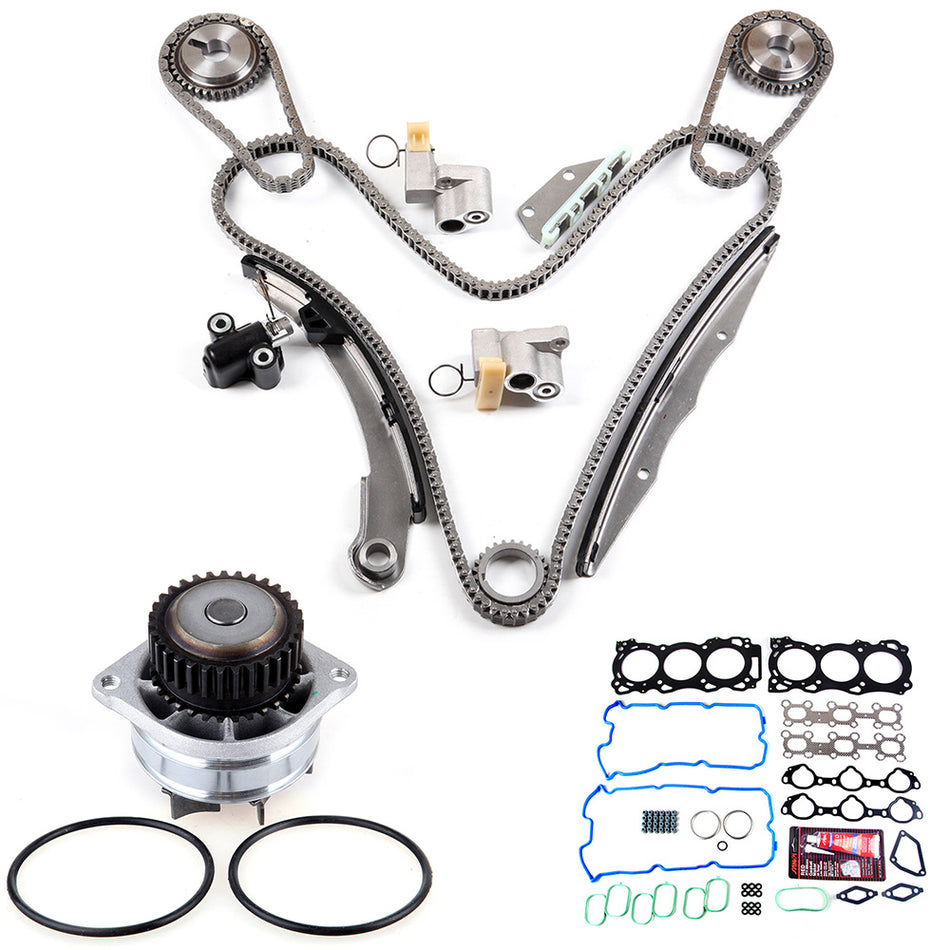 05-09 Nissan Frontier Xterra 4.0 Head Gasket Set Timing Chain Kit Water Pump 839935