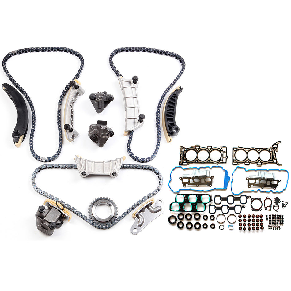 Timing Chain Kit Head Gasket Set For 07-08 Buick Enclave Saturn Outlook 3.6L 839945