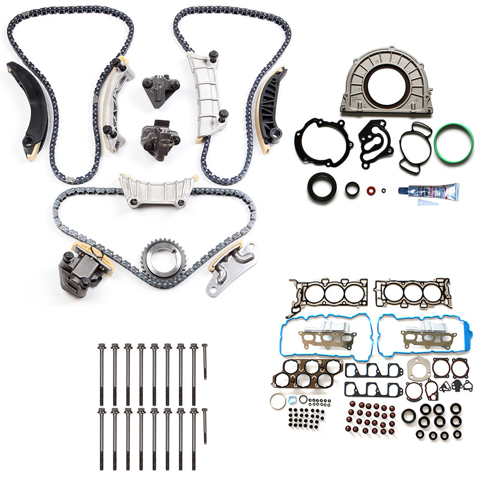 2008-2009 Suzuki XL-7 3.6L Timing Chain Kit Full Gasket Bolt Set 839955