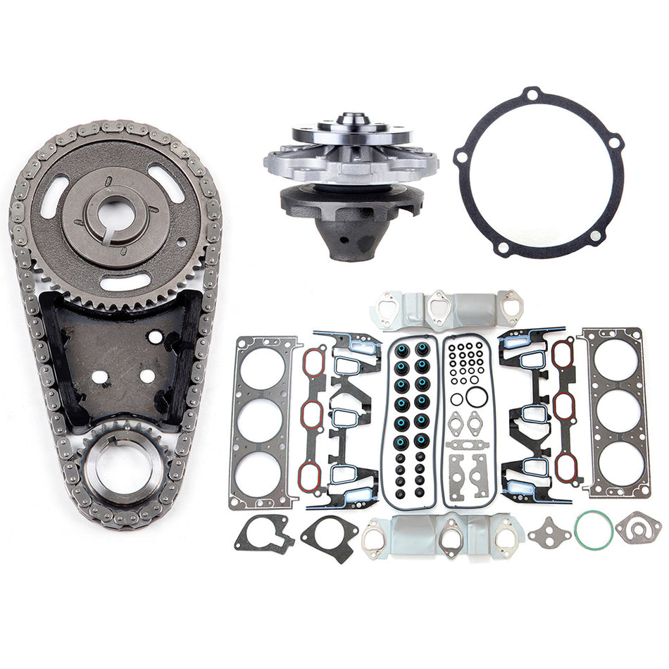 00-04 Oldsmobile Alero 3.4L Head Gasket Set Timing Chain Kit Water Pump 839974