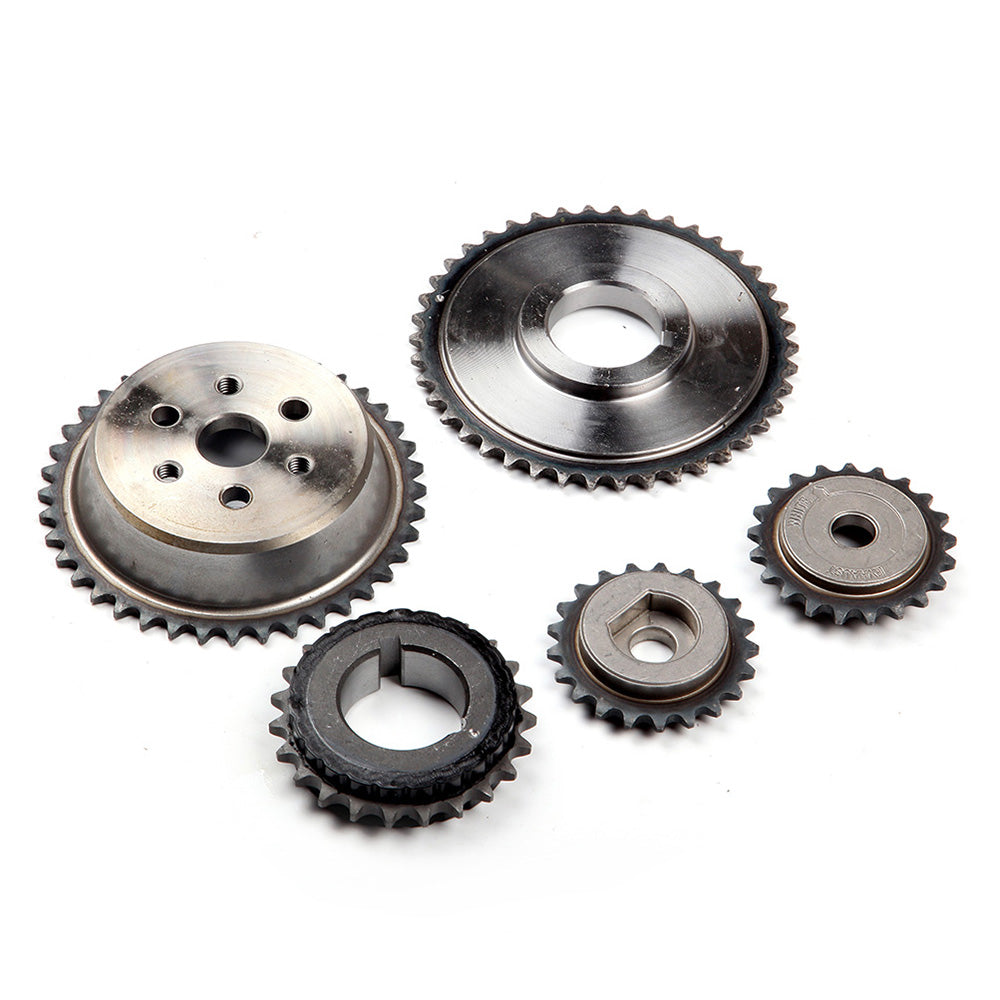 Head Gasket Bolts Set Timing Chain Kit Water Pump Fits 07-09 Saturn Sky 2.4L 839983 Only for Auto