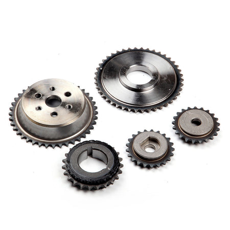 Head Gasket Bolts Set Timing Chain Kit Water Pump Fits 07-09 Saturn Sky 2.4L 839983 Only for Auto
