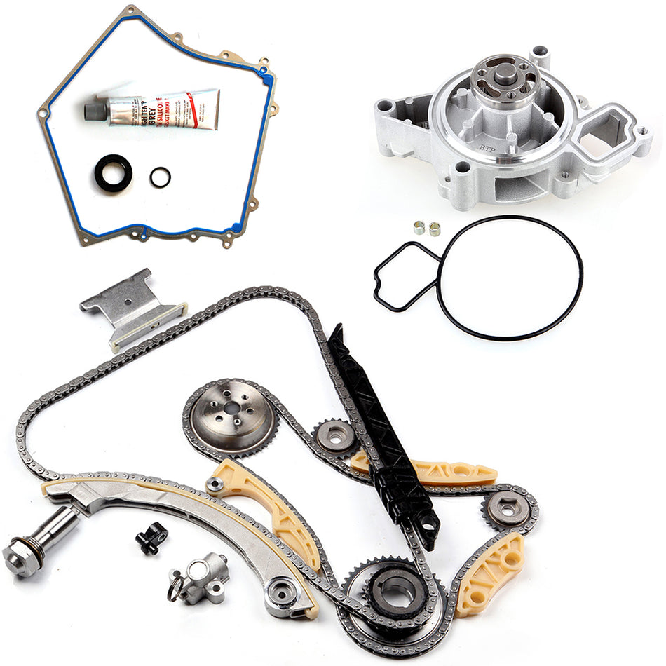 Timing Chain Kit Cover Gasket Water Pump For 06-10 Pontiac G6 2.4L 839986
