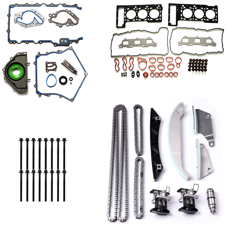 Timing Chain Kit Full Gasket Bolts Set For Chrysler Sebring 300 2.7L 840002