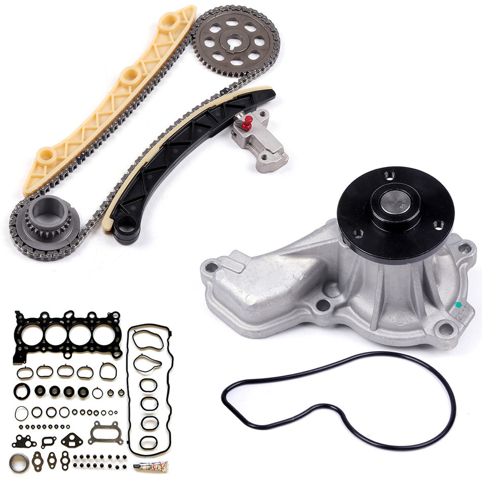 Timing Chain Kit Water Pump and Head Gasket Set for 06-11 Honda Civic 1.8L 840014
