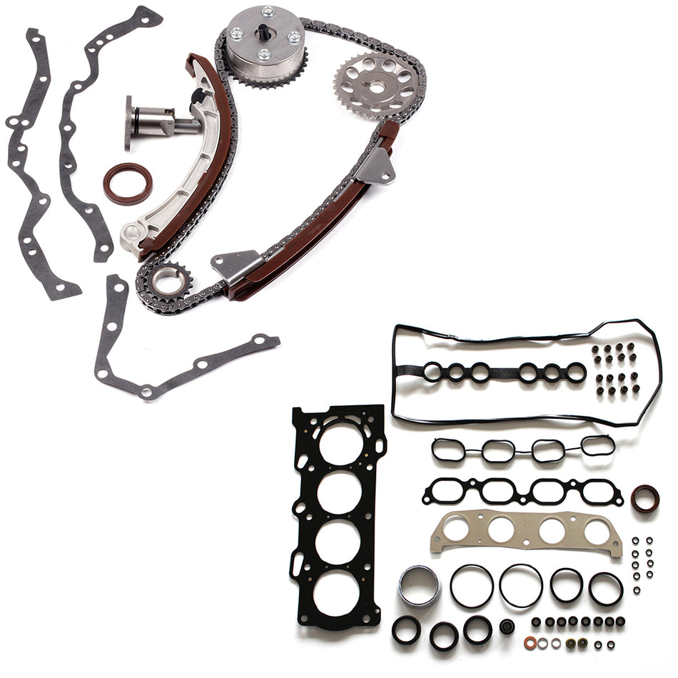 Timing Chain Kit Head Gasket Set For 03-05 Toyota Corolla Matrix Celica 1.8L L4 840021