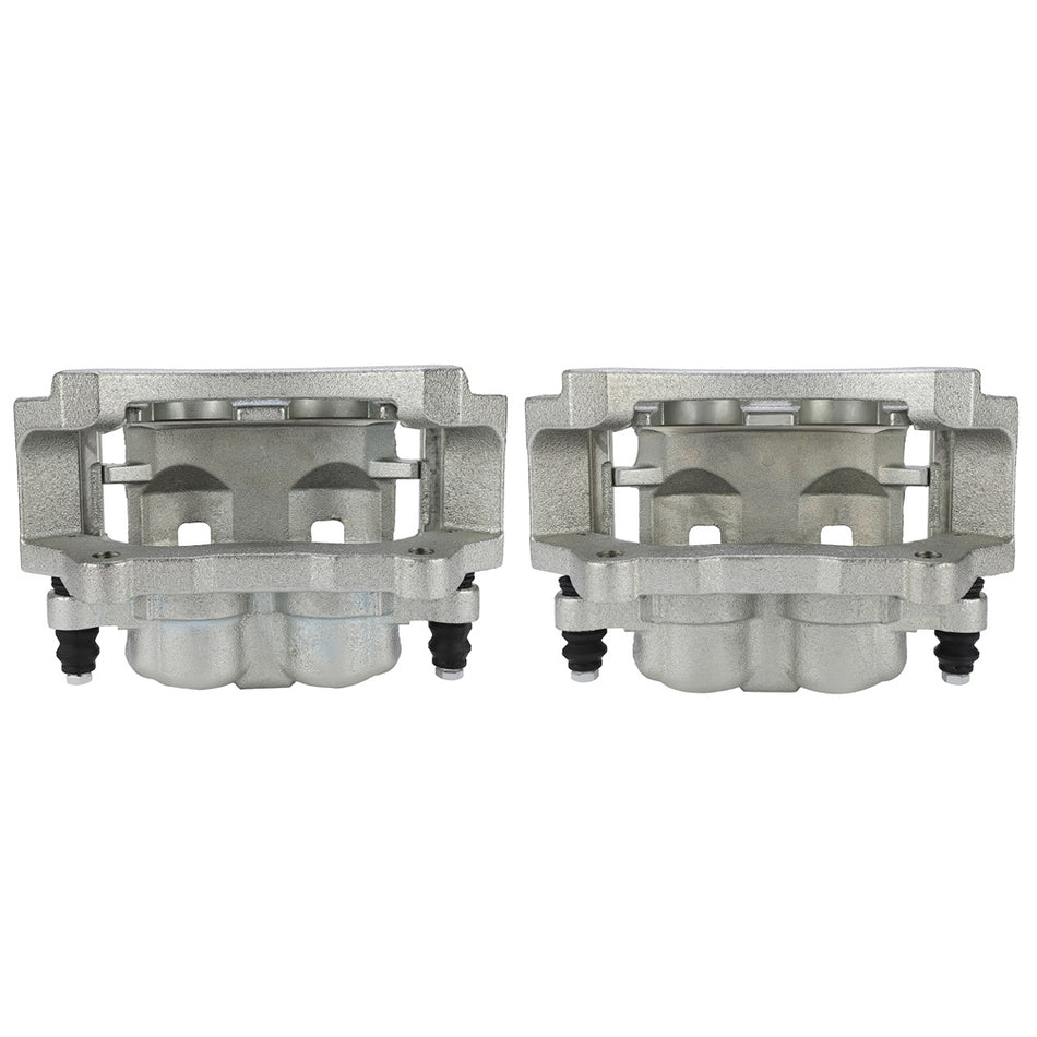 Rear Brake Calipers With Bracket Pair For 2006 2007 2008 Dodge Ram 1500