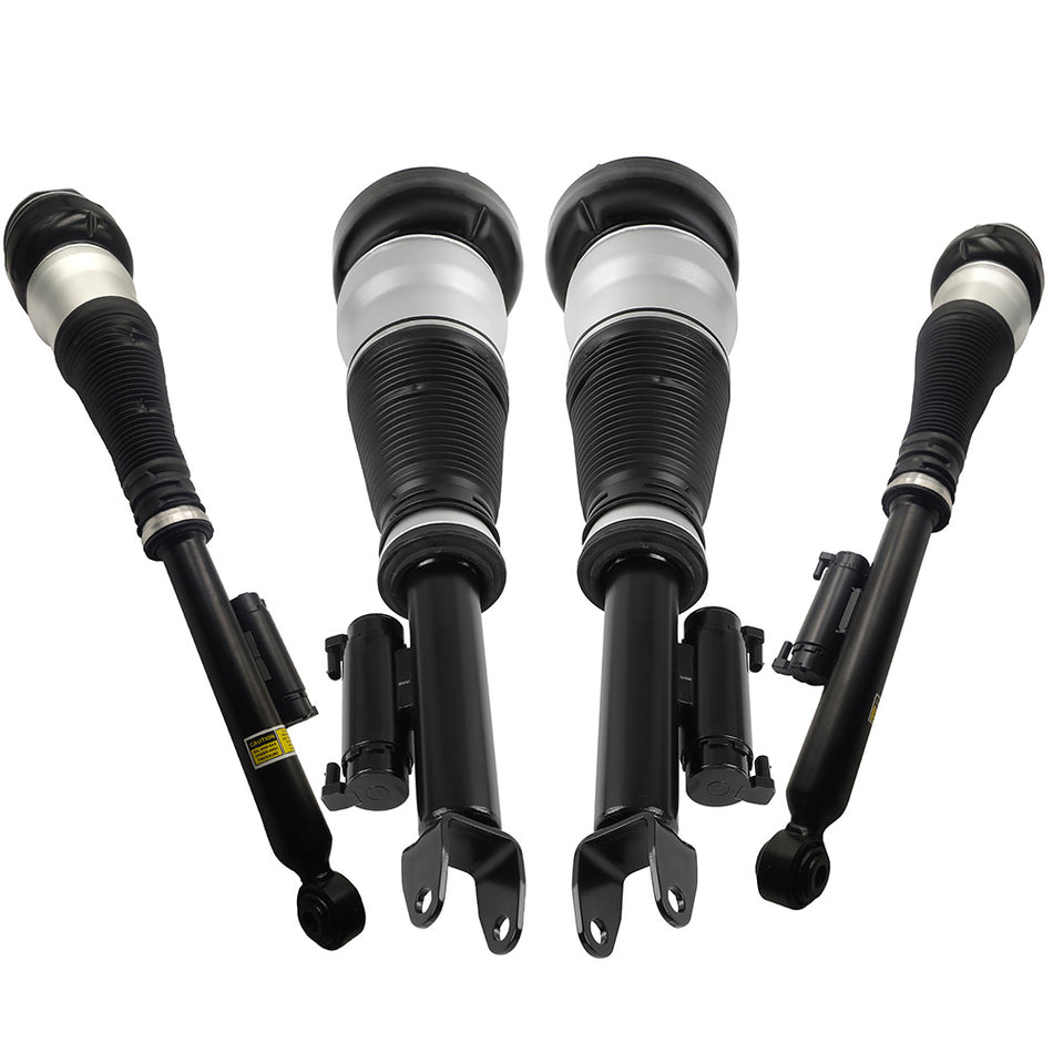 4PCS Front Rear Air Suspension Shock For RWD Mercedes W222 S350 S550 S63 S65