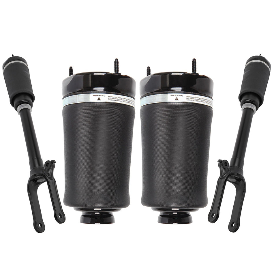 4PCS Front Air Suspension Shock Air Springs For Mercedes ML320 ML350 ML450 ML550