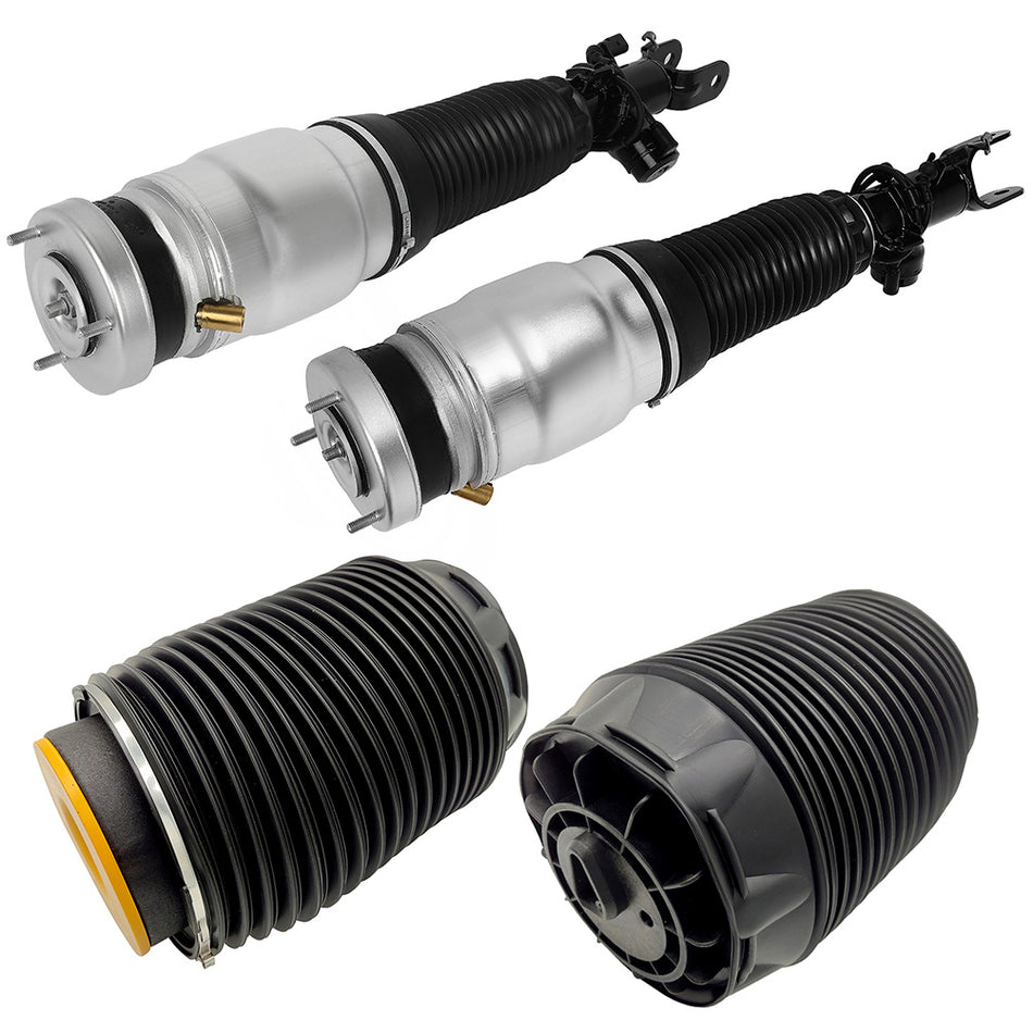 4PCS Front Rear Air Suspension Shock Strut For Hyundai Equus Ultimate 2011-2016