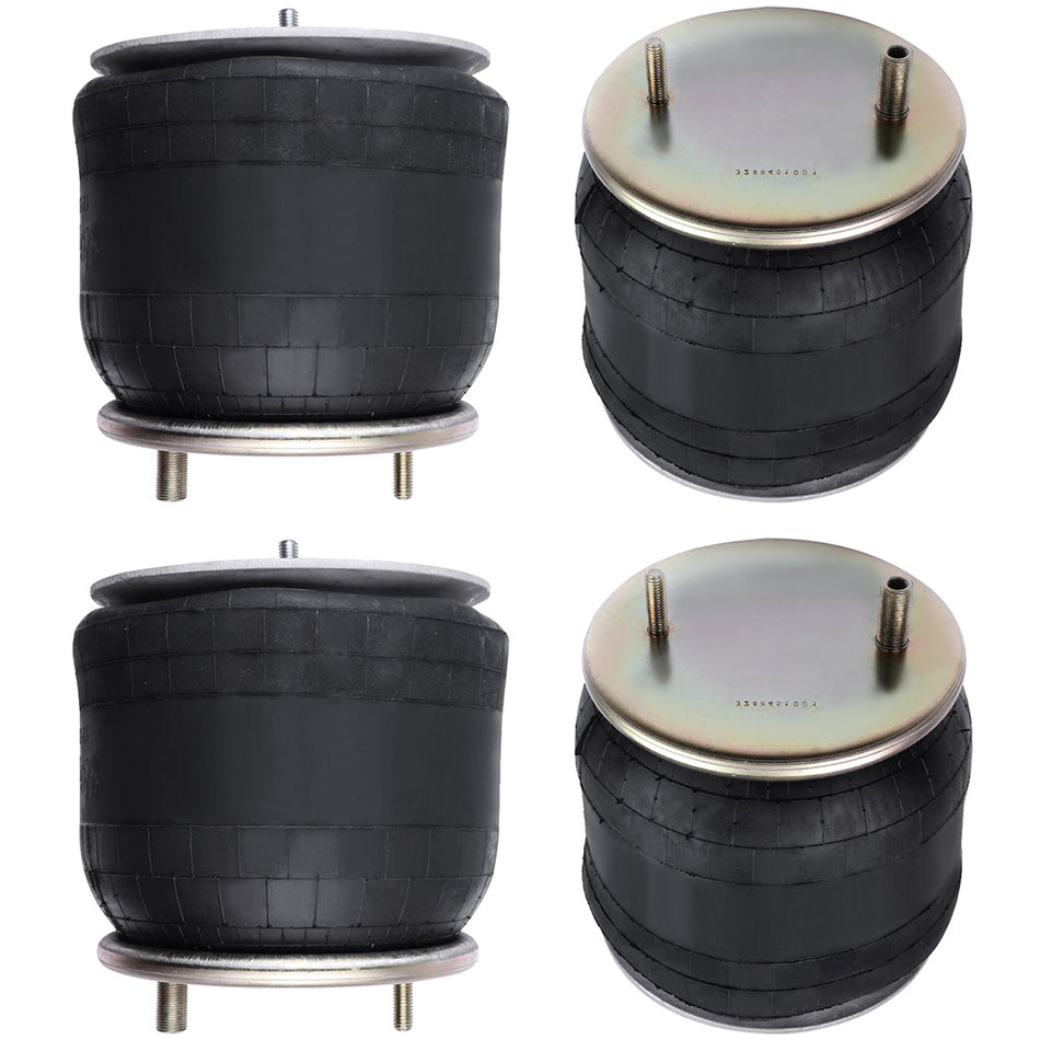 4PCS W01-358-8204 Air Suspension Bag Spring For Goodyear 1R12-508 SAF Holland