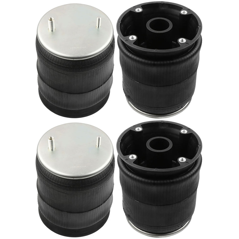4PCS W01-358-9082 Air Suspension Bag Spring For Goodyear 1R12-092 Hendrickson