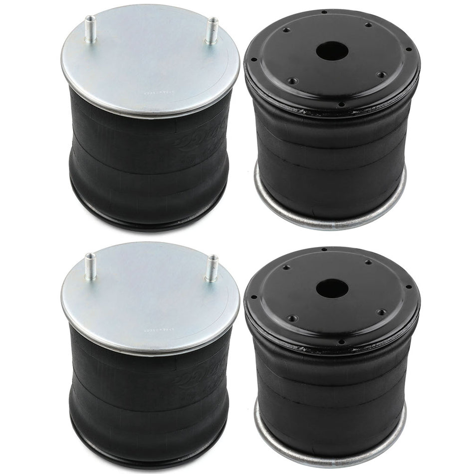 4PCS W01-358-8050 Air Suspension Bag Spring For Goodyear 1R14-039 Hendrickson