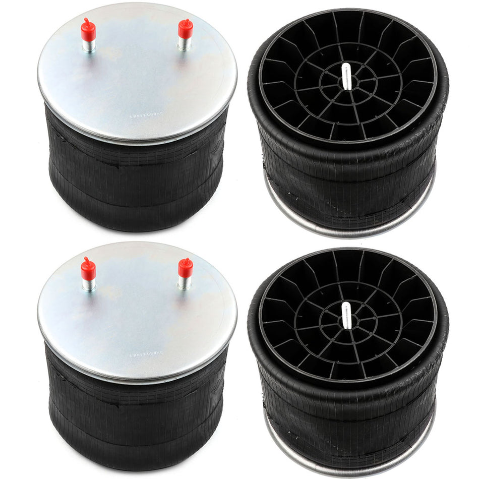 4PCS W01-358-8091 Air Suspension Bag Spring For Goodyear 1R14-171 Hendrickson