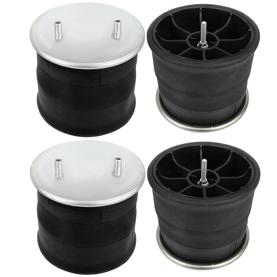 4PCS W01-358-8774 Air Suspension Bag Spring For Goodyear 1R14-172 Hendrickson