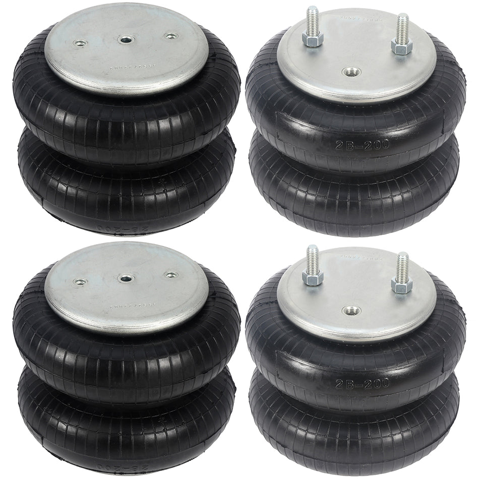 4PCS W01-358-6905 Air Suspension Bag Spring For Goodyear 2B9-206 Freightliner
