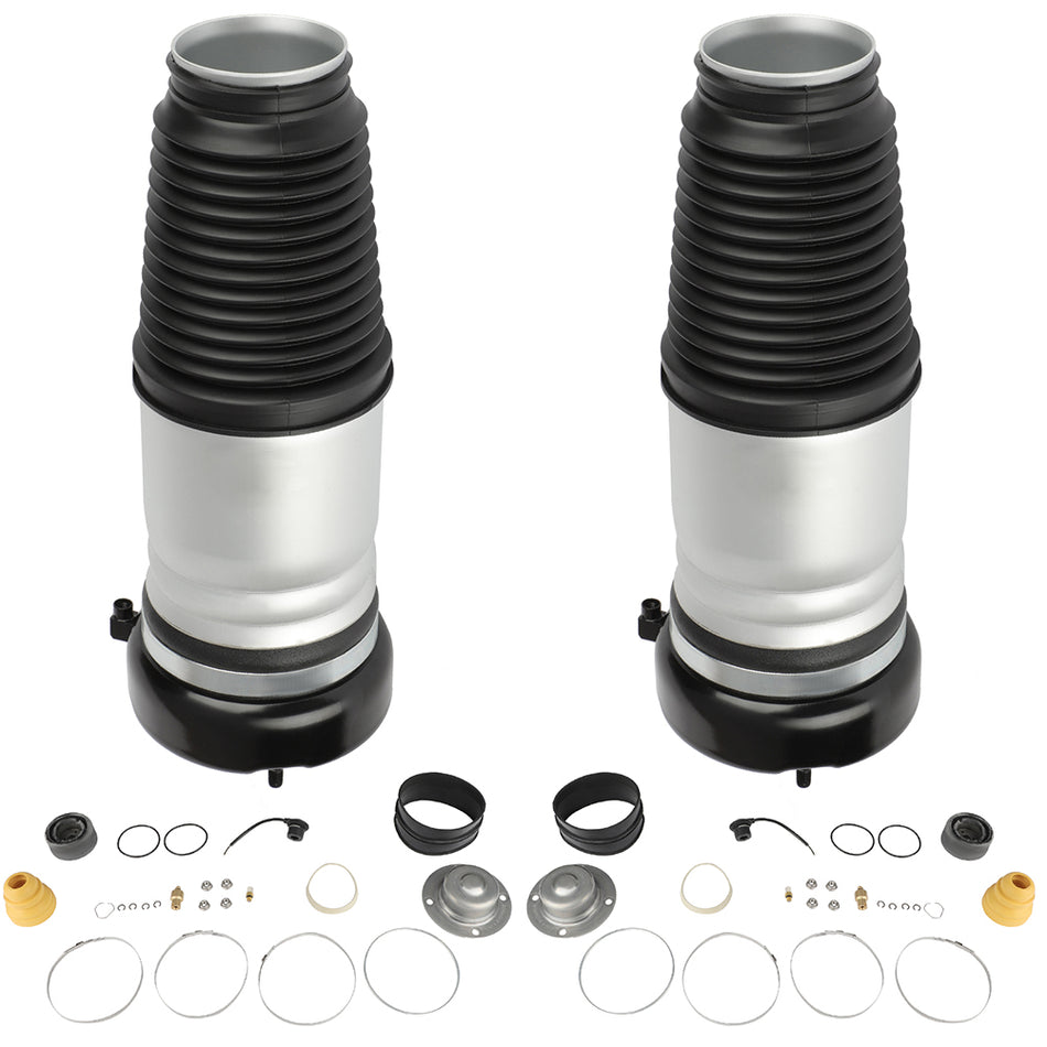 Front Pair Air Suspension Spring Bags For Audi A6 C6 S6 Quattro Avant 2004-2011