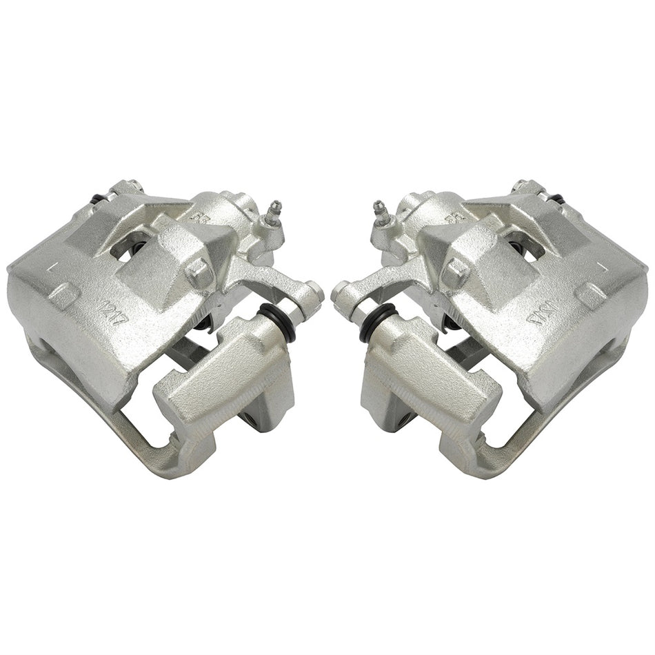 Pair Front Brake Caliper with Bracket For 2008-2018 Toyota Avalon 2007-2017 Camry
