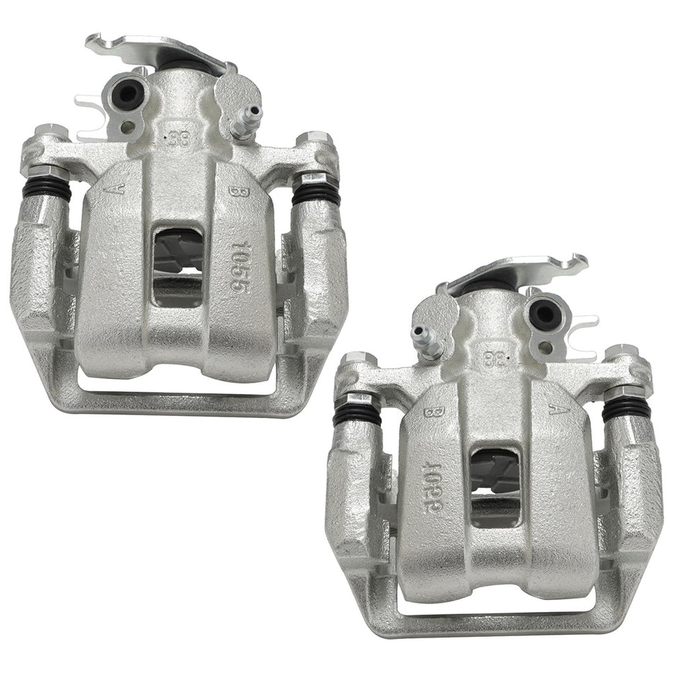 Rear Brake Calipers with Bracket Pair 2 For Honda Accord 2008 2009 2010 2011 2012