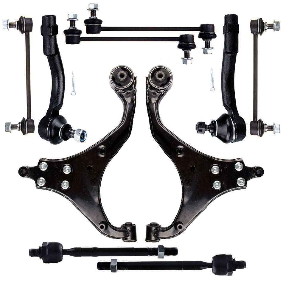 Front Lower Control Arms Tie Rod Ends Sway Bars For Kia Sportage Hyundai Tucson