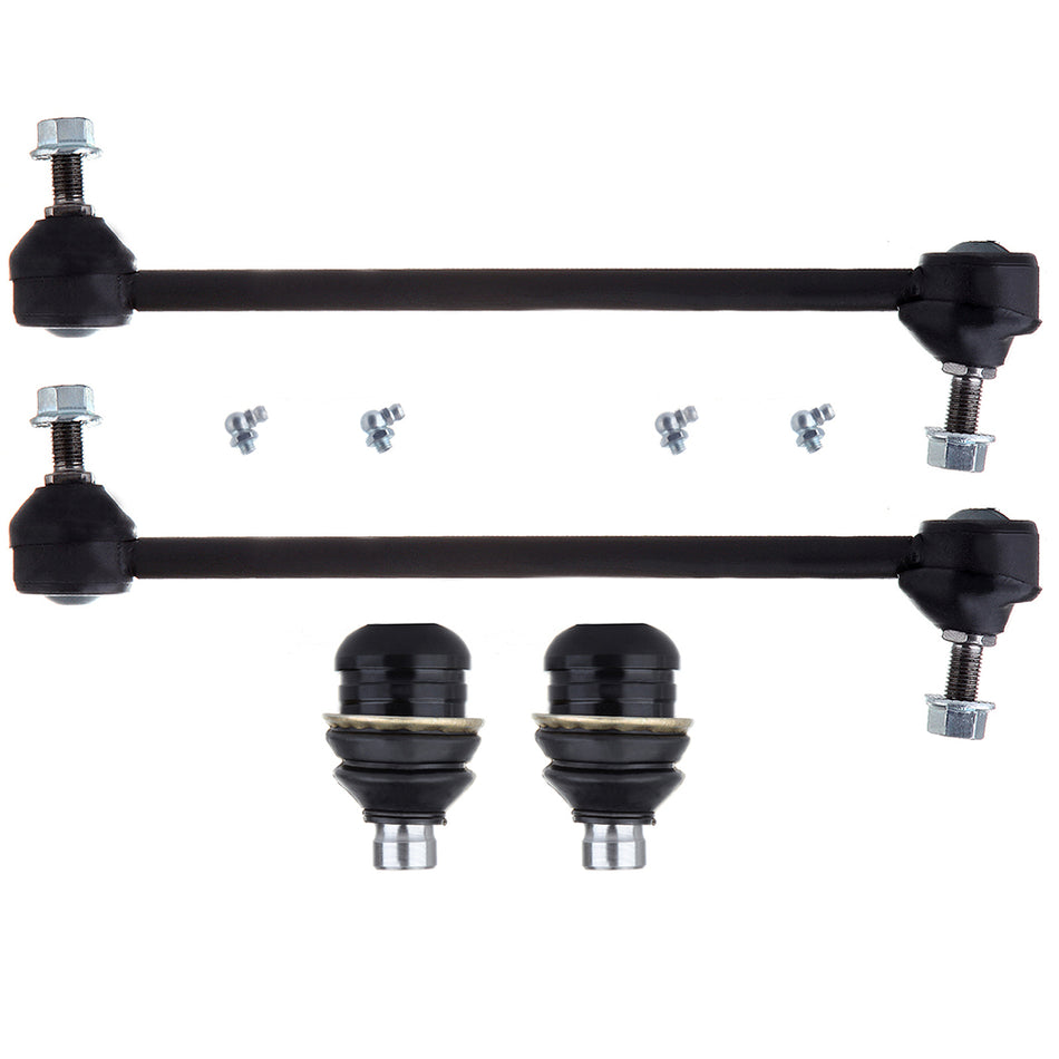 For 07-17 Jeep Compass 07-17 Jeep Patriot 4x Front Sway Bar End Link Ball Joint
