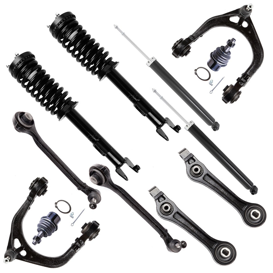 Front Rear Shock Struts Control Arm Sway Bar for Chrysler 300 Charger Magnum RWD