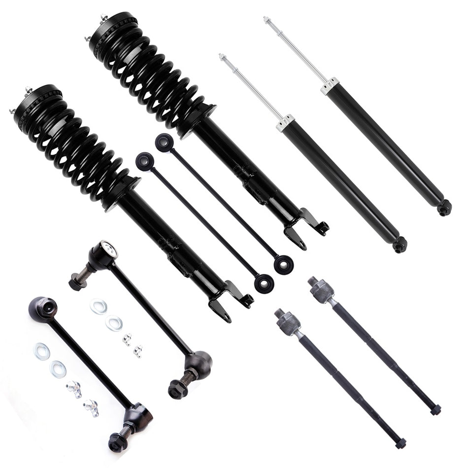 2005-2010 Chrysler 300 Dodge Charger RWD Front Struts Rear Shocks Sway Bars