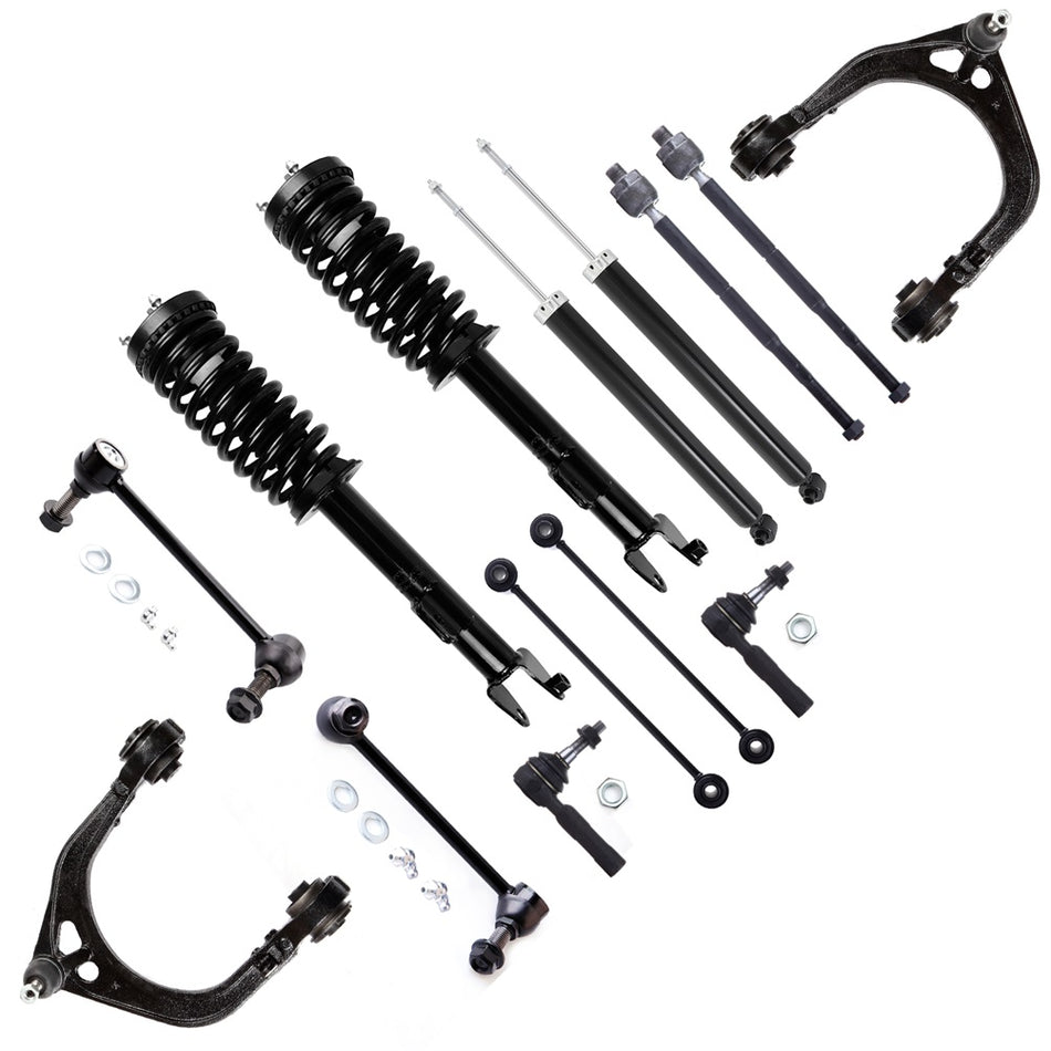 14pc Front Struts Rear Shocks Control Arms for 2005-2010 300 Charger Magnum RWD