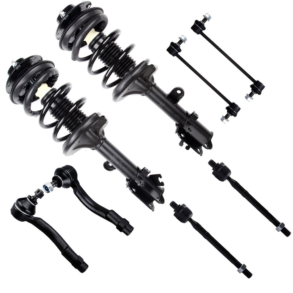 Front Struts with Spring Suspension Kit For 2005-2009 Hyundai Tucson Kia Sportage