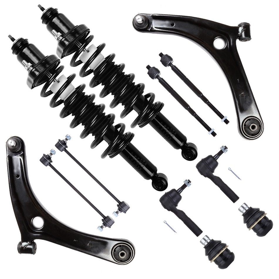 Rear Complete Struts Front Suspension Kits For 2007-2012 Dodge Caliber