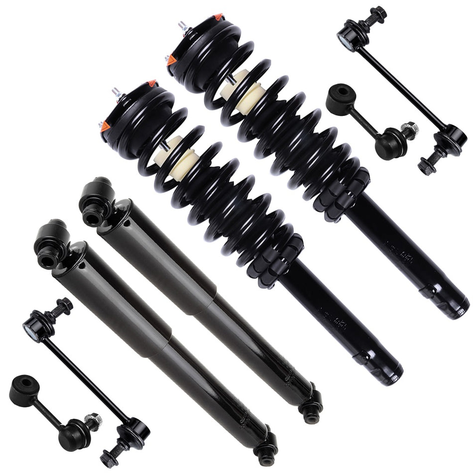 Rear Shock Front Struts Absorbers Sway Bars Fits for Ford Fusion Mercury Milan