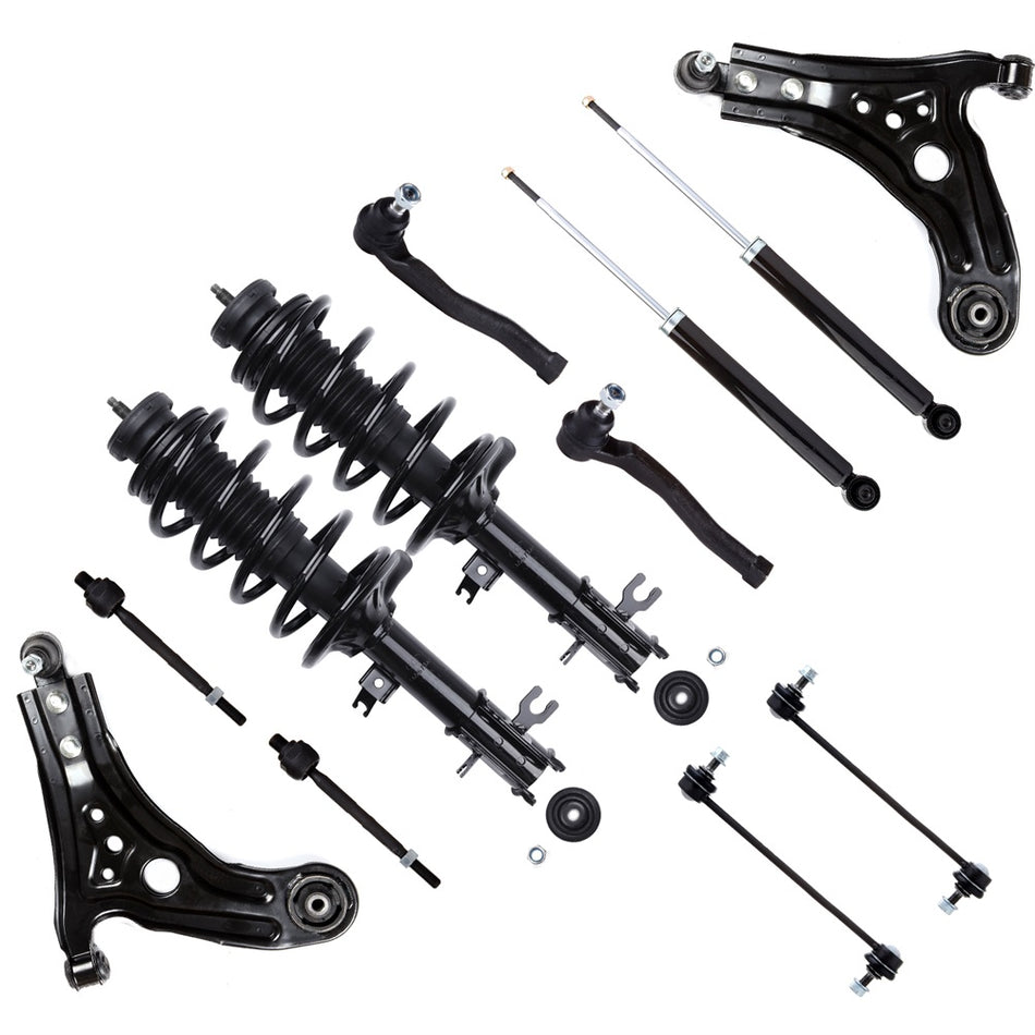 Front Struts Rear Shocks For Chevrolet Aveo 5 Pontiac Wave Suspension Kit