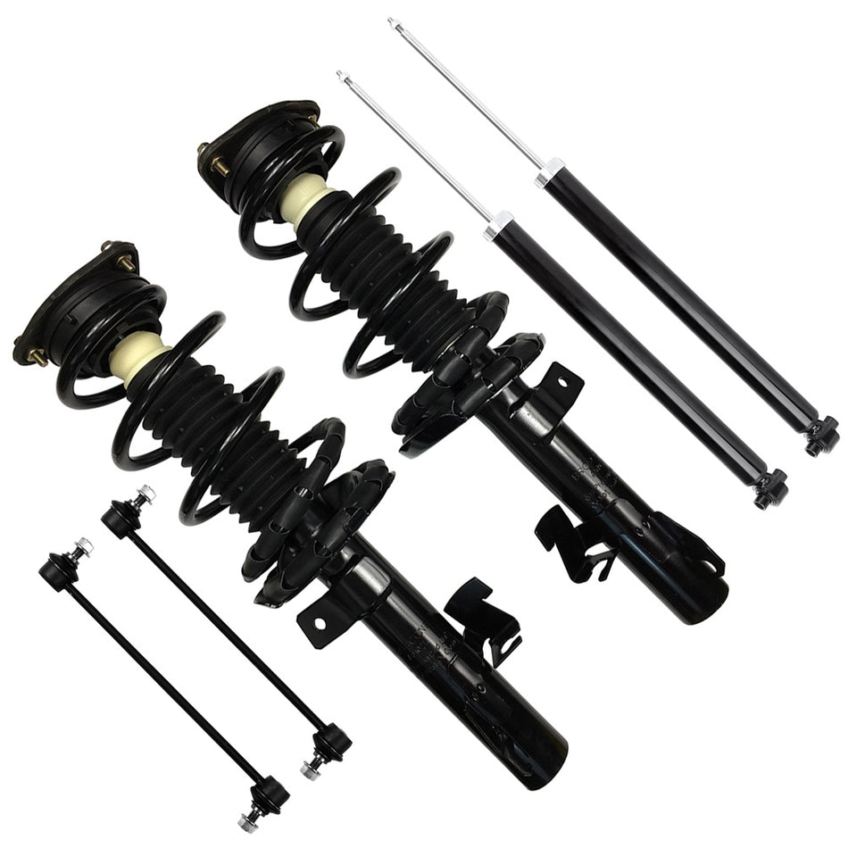 For Mazda 3 & 5 Front Struts Assembly Rear Shock Absorbers Front Sway Bars