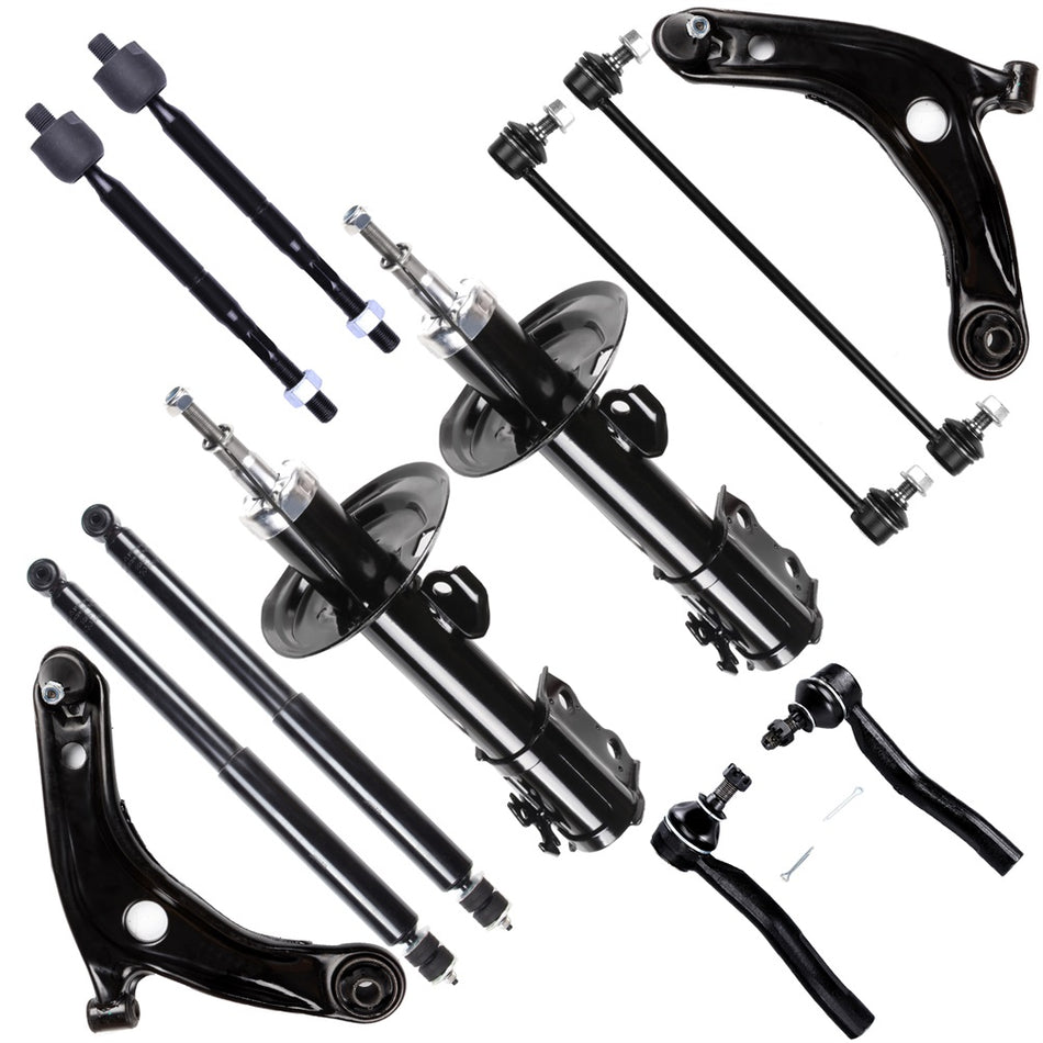 Front Rear Struts Shocks Suspension Kits For 2007-2012 Toyota Yaris 1.5L