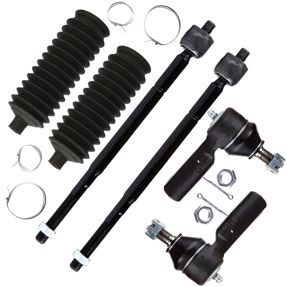 6x Fits 1992-2001 Lexus ES300 Toyota Camry Front Inner Outer Tie Rod End Linkage