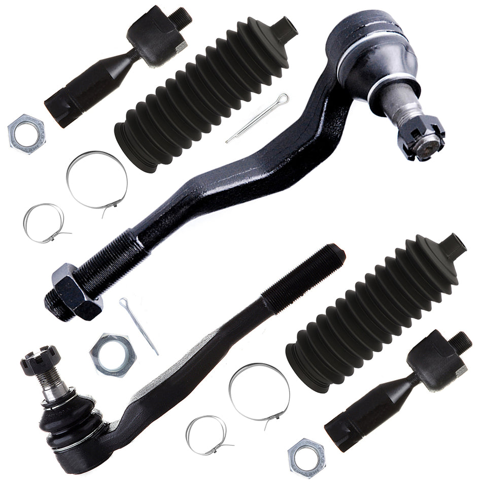 6x Fits 1995-2004 Toyota Tacoma Front Steering Inner Outer Tie Rod End Linkage